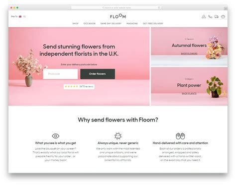 17 Best Florist Website Designs For Your Inspiration 2024 Colorlib
