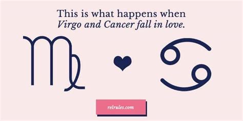 His ideal partner must be a undoubtedly, the passion will slowly cool down if you two get together for a long time. This Is What Happens When a Virgo and Cancer Fall In Love