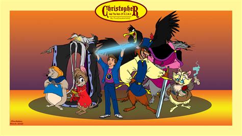 Expanded Poster Christopher And The Rats Of Nimh By Mardabas On