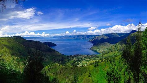 O Lago Toba Na Indonésia Foi O Local Da Erupção Vulcânica Mais
