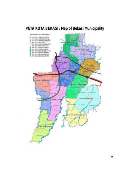 Peta Wilayah Bekasi Infografis Rencana Tata Ruang Dan Wilayah Rtrw Kab Peta Wilayah