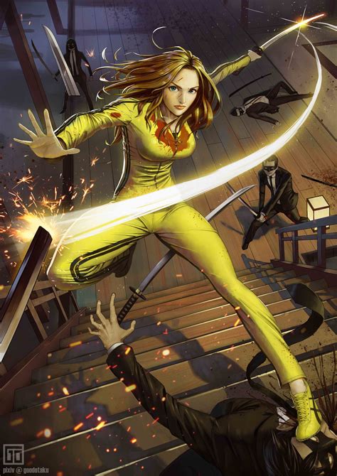 Good Otaku Beatrix Kiddo Killbill Vol1 Fanart