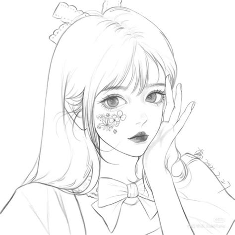 𝓐𝓻𝓽𝓲𝓼𝓽 虾米阿湯 𝓧𝓲𝓪𝓜𝓲湯 Art Drawings Beautiful Girl Drawing