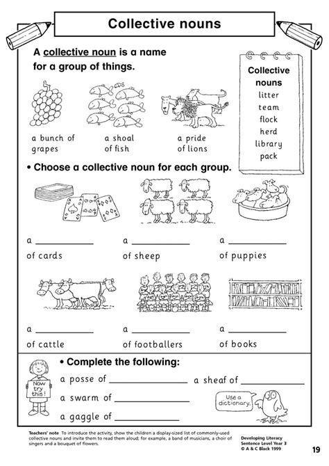 Nouns Worksheets For Grade 2