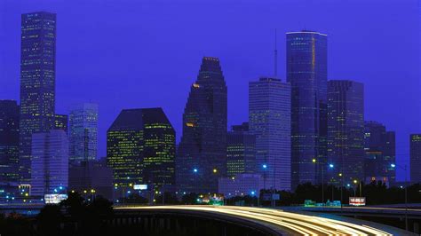 Time Lapse Photography Of City City Cityscape Texas Houston Hd