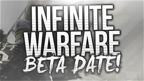 Infinite Warfare Multiplayer Beta Release Dates Call Of Duty