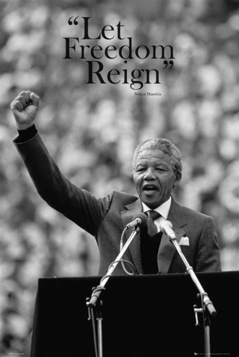 Poster And Affisch Nelson Mandela Freedom Europosters