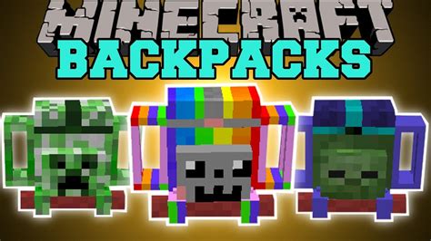 Minecraft backpack mod how to use. BackPack Mod - Mods for MCPE 0.14.x - YouTube