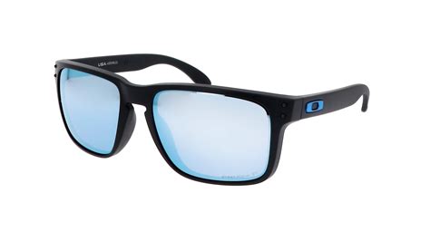Sunglasses Oakley Holbrook Xl Black Matte Prizm Deep Water Oo Polarized Mirror In