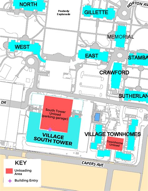 Campus Maps And General Move In Information Housing And Residential