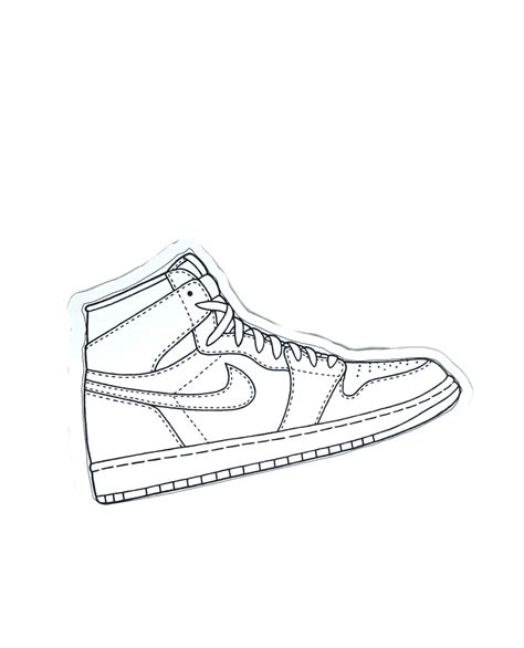 Air Jordan 1 Sneaker Greeting Card Color Me In Etsy