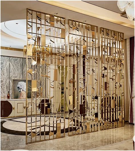 Detail Feedback Questions About Decorative Interior Metal Wall Divider