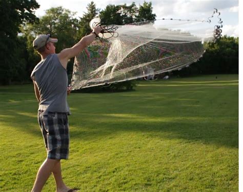 Maritec medium 45x36 landing net. Easy Way to Throw a Cast Net! Throwing The Easy Way ...