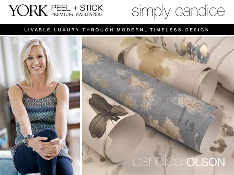 Simply Candice Inner Beauty Peel And Stick Wallpaper Ivory Us Wall Decor