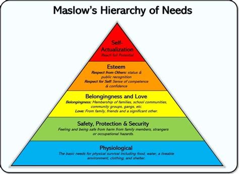Maslow S Hierarchy Of Needs Education Psychology Teaching Riset