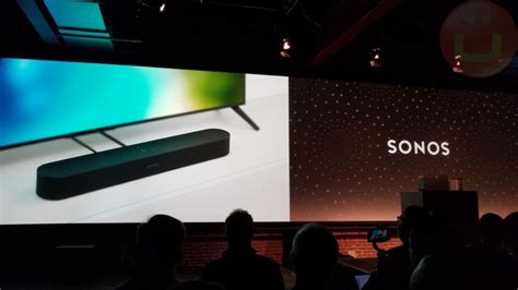 Sonos Beam Smart Speaker Announced Ubergizmo