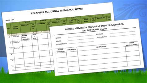 1 contoh penulisan sasaran keberhasilan 1. Contoh Jurnal Membaca Harian Program Gerakan Literasi di ...