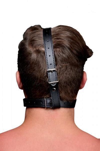 Head Harness With 165 Inches Ball Gag Black Leather On Literotica