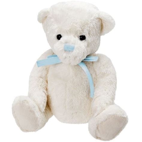 My First Teddy Personalised Bear Blue Custom Teddy Baby Ts