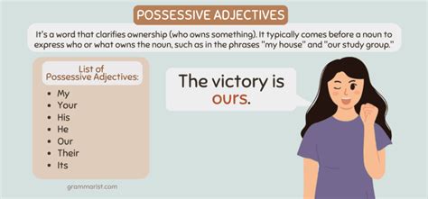 Possessive Adjectives Definition Examples Worksheet