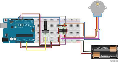 Arduino Stepper Motor Speed Controller Using Potentiometer Arduino