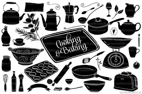 Cooking And Baking Illustrations Food Illustrations ~ Creative Market
