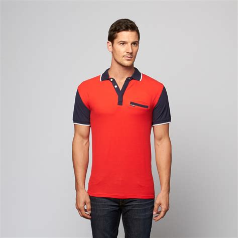 Colorblock Polo Sunset 2xl Members Only Touch Of Modern