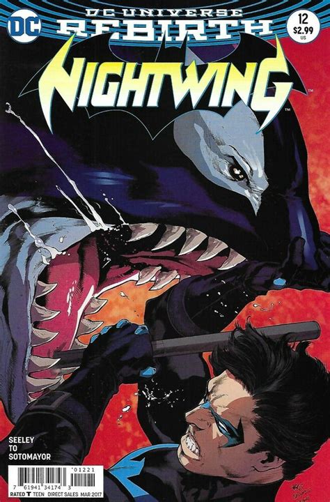 Nightwing Comic 12 Cover B Variant Ivan Reis Oclair Albert 2017 Tim