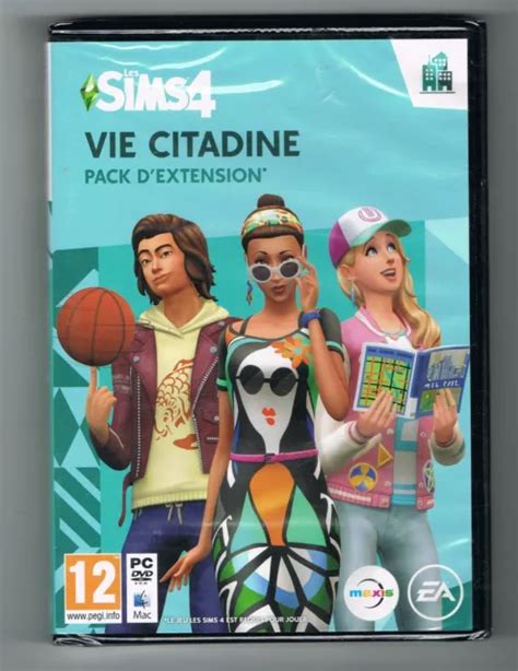 Les Sims 4 Vie Citadine Pack Dextension Jeu Pc Mac Neuf New