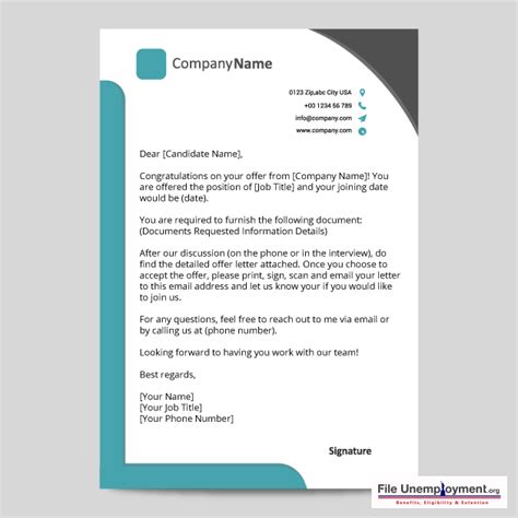 Once an email is sent and the candidate accepts it, then the employer moves. Accept Offer Letter Email Database | Letter Template ...