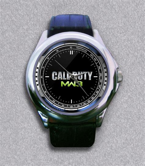New Call Of Duty Modern Warfare 3 Leather Wrist Watch Wrist Watch