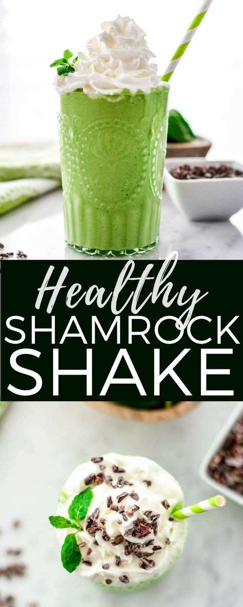 This Healthy Shamrock Shake Recipe Is Made With 8 Nutritious Ingredients Like Avocados Spinach