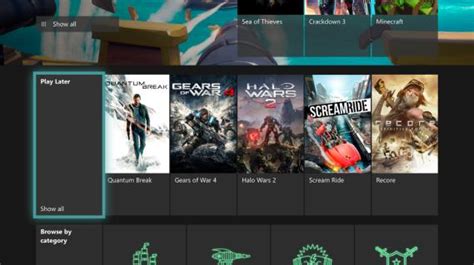 Game Pass Gets Play Later Section In New Xbox One Update Vg247