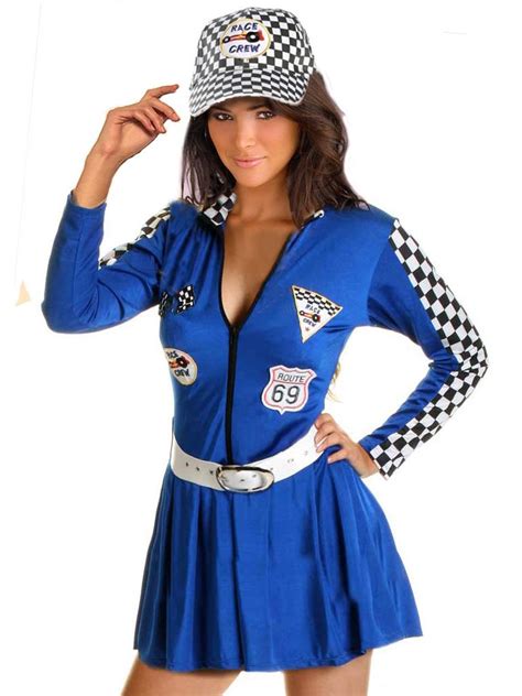 sexy blue race car girl costume wonder sexy… flickr