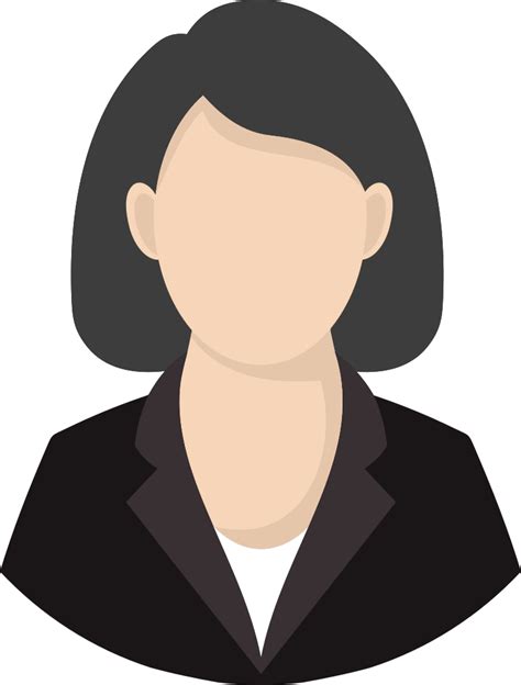 Onlinelabels Clip Art Faceless Woman