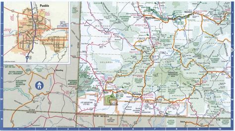 Western Colorado Roads Mapmap Of West Colorado Cities And Highways
