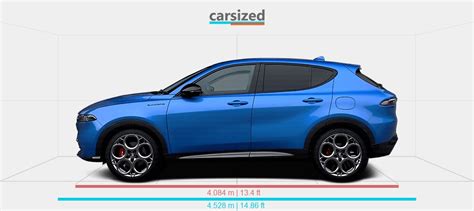 Dimensions Alfa Romeo Tonale 2022 Present Vs Jeep Avenger 2023 Present