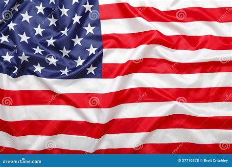 The Stars And Stripes Overlaid With A Map Of The United States With