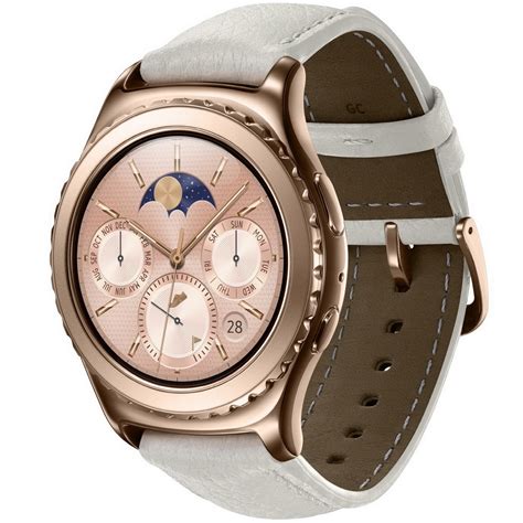 Sleek has a new name. Samsung Gear S2 classic: Smartwatches in Platinum und Rose ...