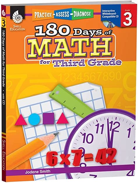 Math can be more interesting than expected! PDF 180 Days of Math, Grade 3 - Daily Math Practice Workbook for Classroom and Home, Cool and ...