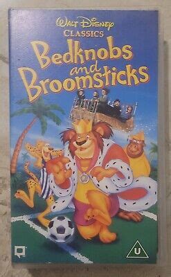 BEDKNOBS AND BROOMSTICKS VHS VCR Video Tape Used Disney Original Slip