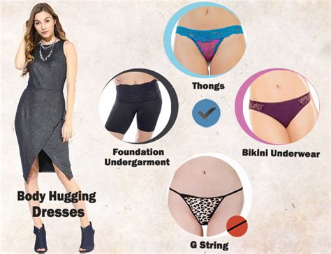 how to wear right type of underwear with different dresses