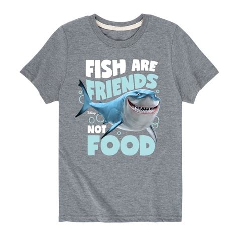 Finding Nemo Fish Are Friends Not Food Toddler And Youth Short
