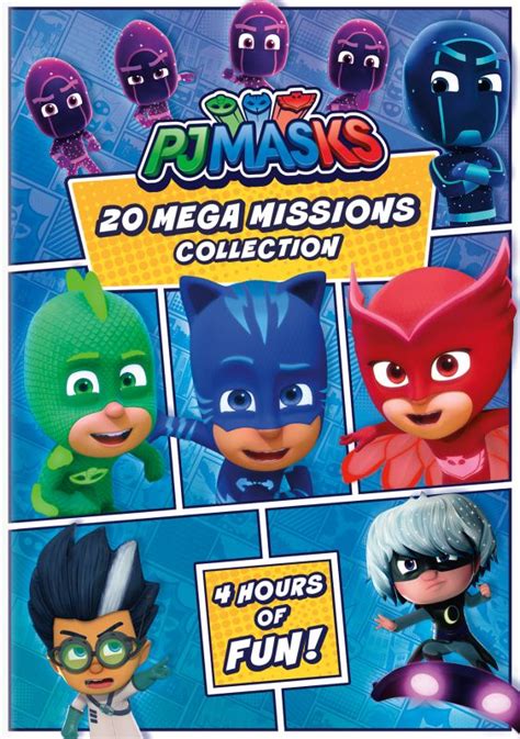 Best Buy Pj Masks 20 Mega Missions Collection Dvd