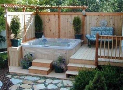 25 Beautifully Exhilarating Backyard Hot Tub Ideas Youll Love