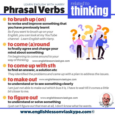 Phrasal Verbs About Thinking And Learning • Study Advanced English