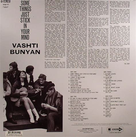 Vashti Bunyan Some Things Just Stick In Your Mind Singles And Demos