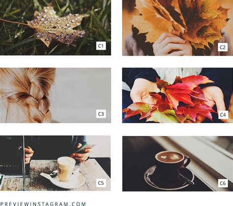 Fall Instagram Theme Ideas 6 Filters