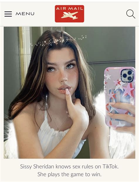 The Allure Of Nymphets Sissy Sheridan Knows [teen] Sex Rules On Tiktok Nymphet Sexualization