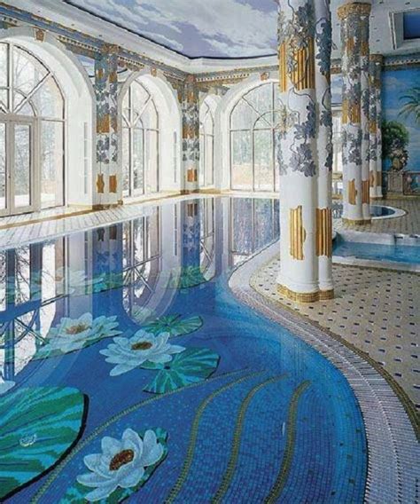 Contemporary Mosaic Art Turning Your Ordinary Swimming Pool Into A